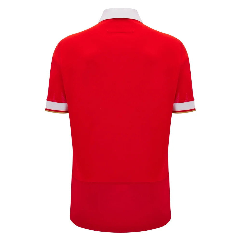 2024-2025 Wales WRU Home Cotton Rugby Shirt (Williams 11)_1