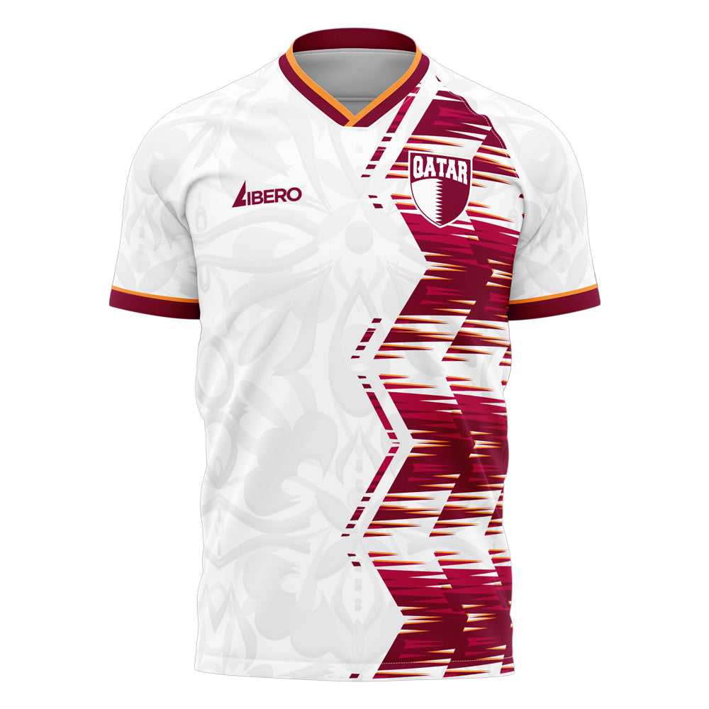 Qatar 2026-2027 Concept Away Kit (Libero) Kids Short Sleeve_0