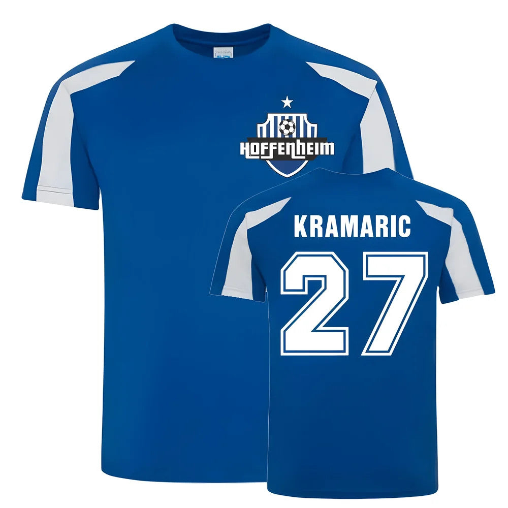 Andrej Kramaric Hoffenheim Sports Training Jersey (Blue)_1