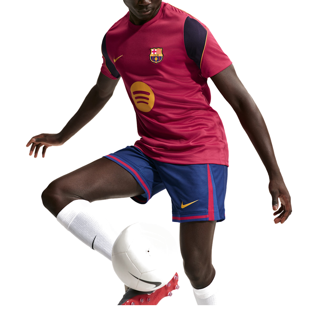 2026-2027 Barcelona Dri-Fit Strike Shirt (Noble Red) (Joao Cancelo 2)_4
