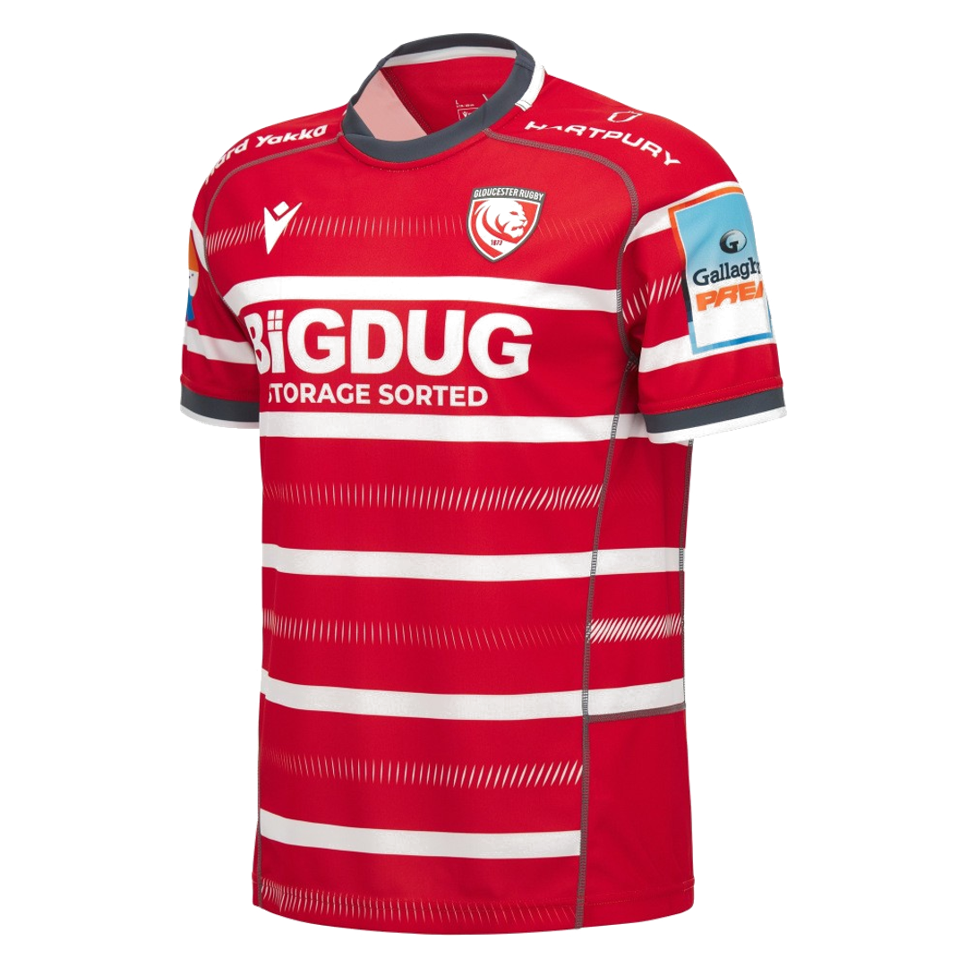 2026-2027 Gloucester Rugby Poly Home Replica Shirt_0