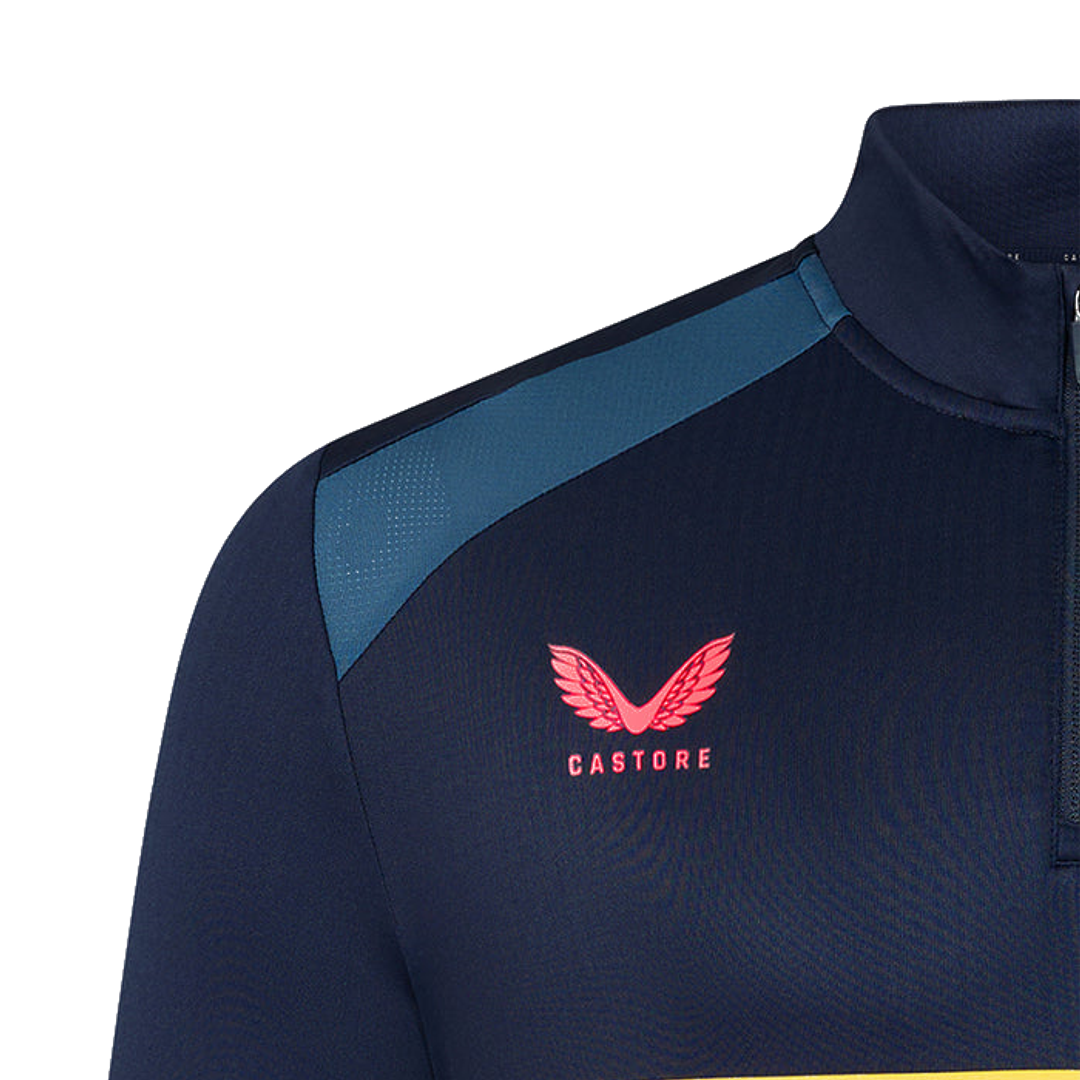 2026-2027 Harlequins Training Quarter Zip Top (Navy)_3