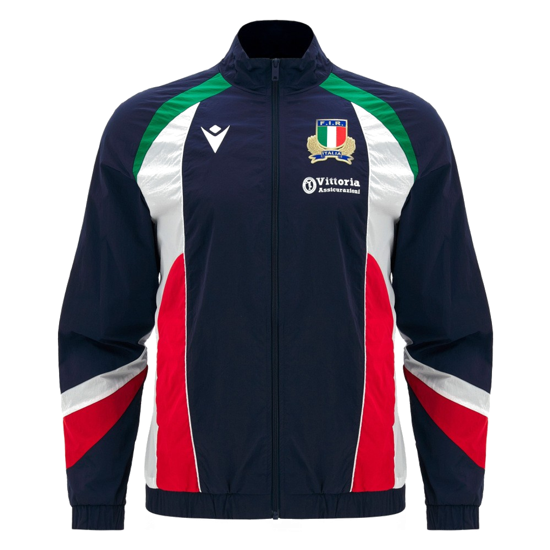 2026-2027 Italy Rugby Anthem Jacket (Navy)_0