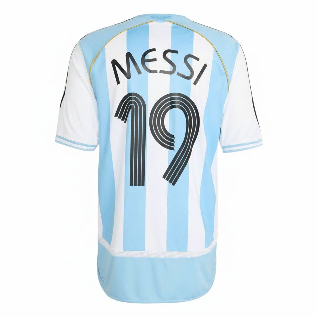 2006 Argentina Home LIONEL MESSI Reissue Shirt_0