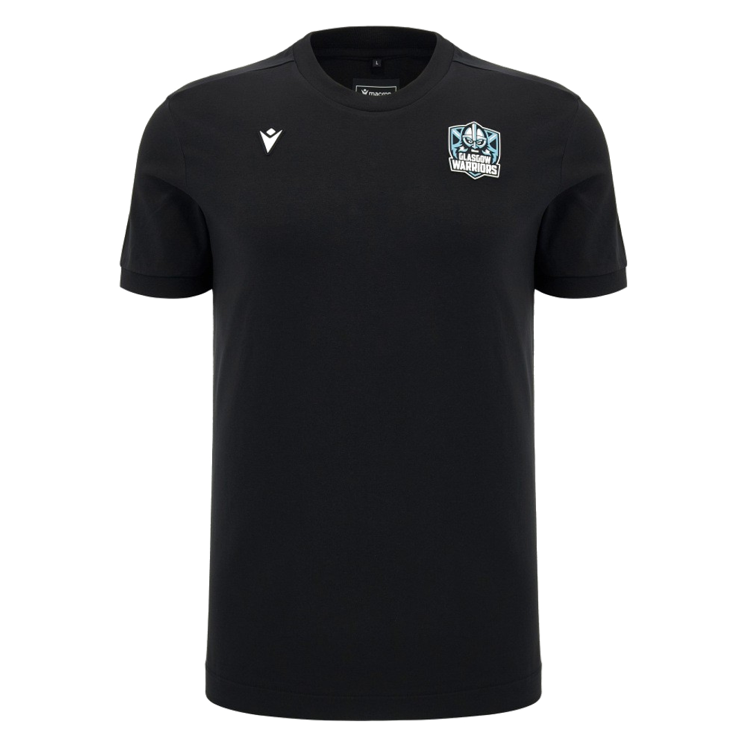 2026-2027 Glasgow Warriors Ath Cotton Tee (Black)_0