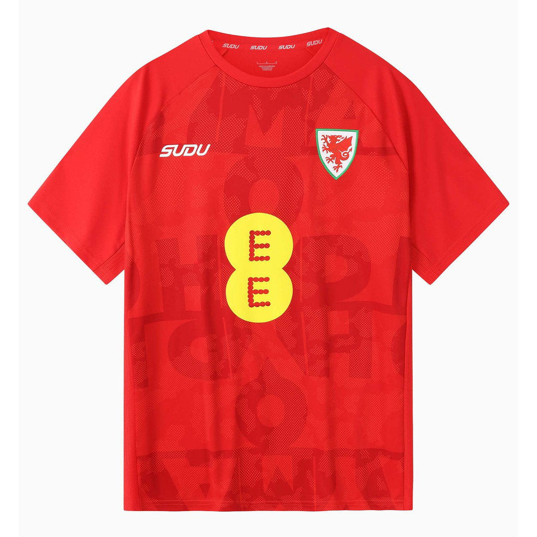 2026-2027 Wales SUDU Pre-Match Shirt (Red)_0