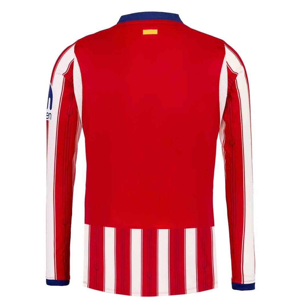 2026-2027 Atletico Madrid Long Sleeve Home Shirt (J.David 15)_1