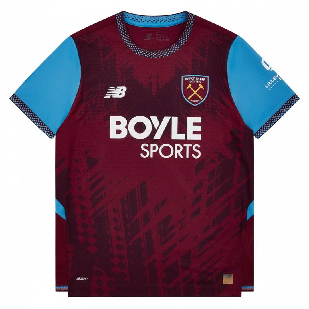2026-2027 West Ham Authentic Home Shirt (Moore 6)_2