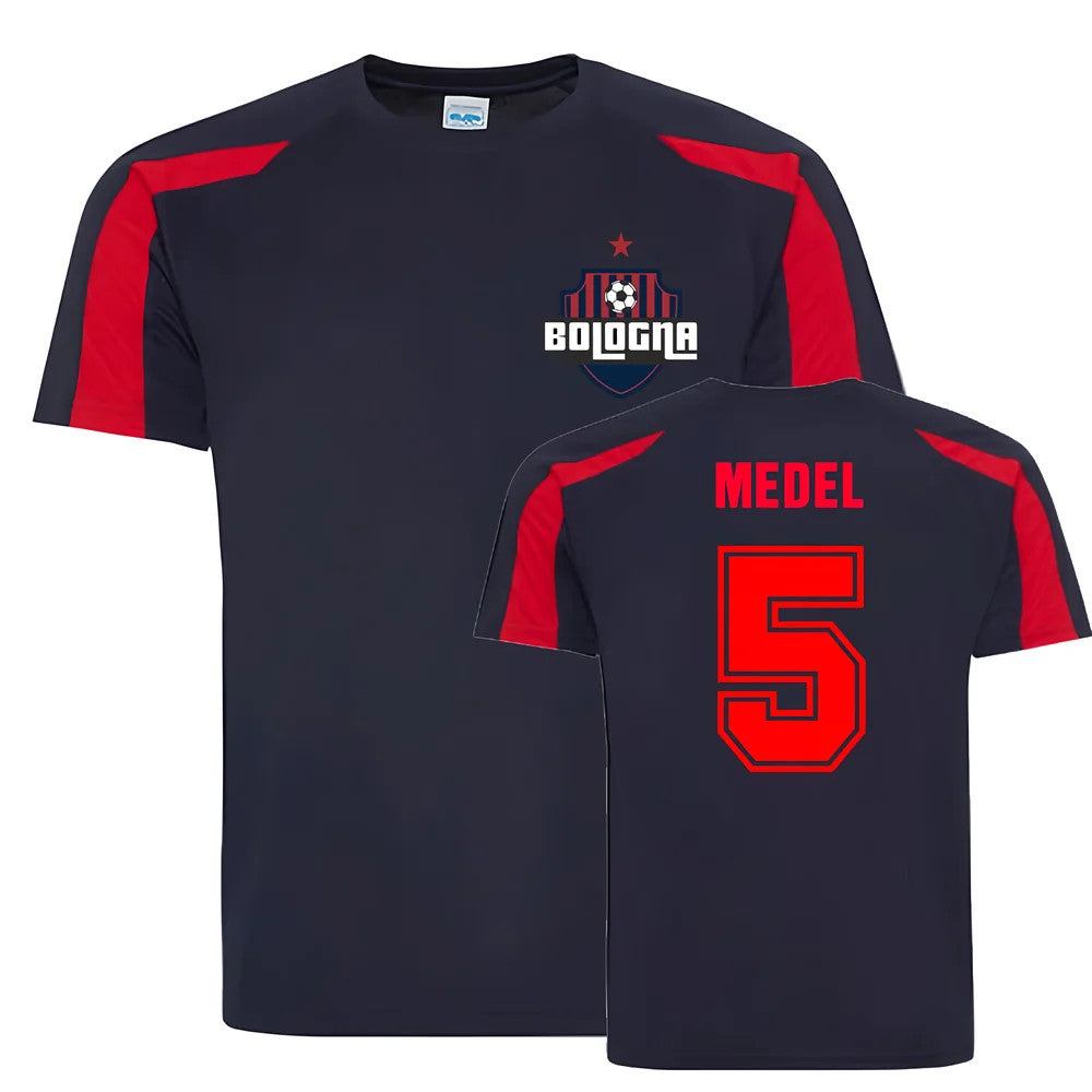 Gary Medel Bologna Sports Training Jersey (Navy)_0