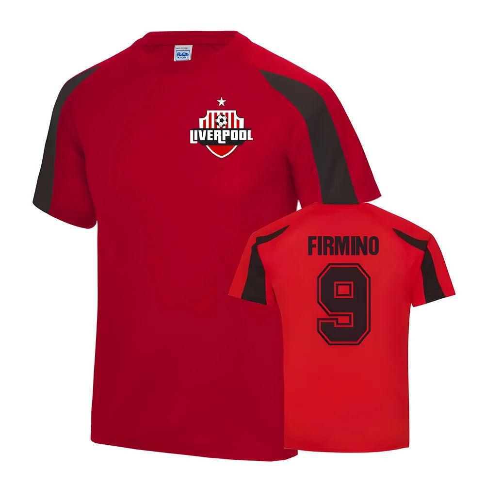 Roberto Firmino Liverpool Sports Training Jersey (Red)_0