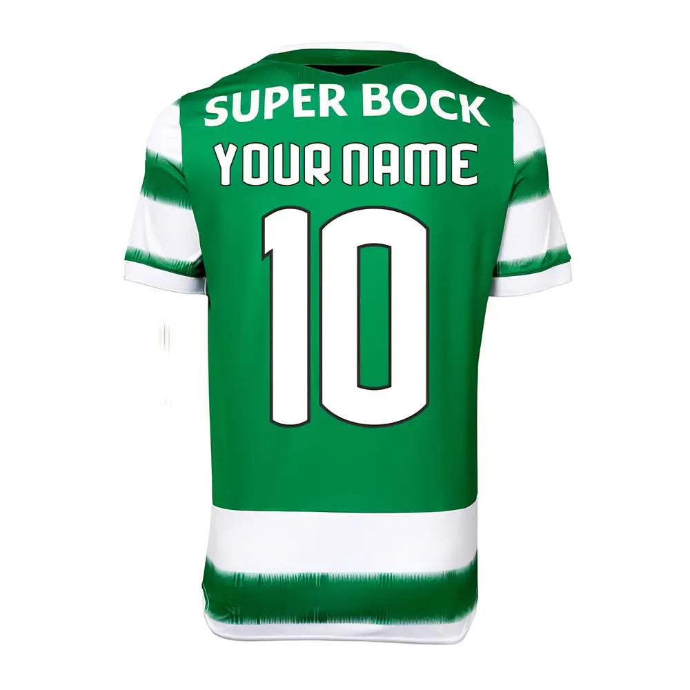 2020-2021 Sporting Lisbon Authentic Home Football Shirt (Kids) (Your Name)_0