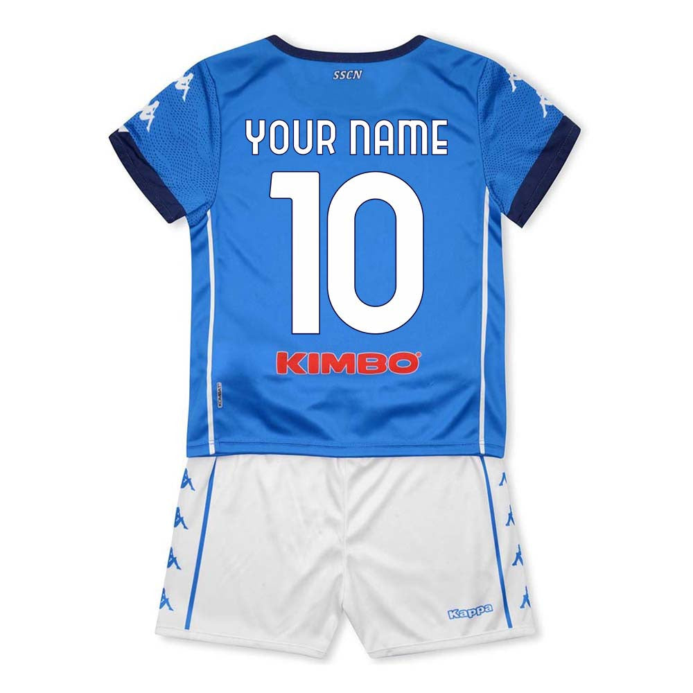 2020-2021 Napoli Home Kit (Kids) (Your Name)_0
