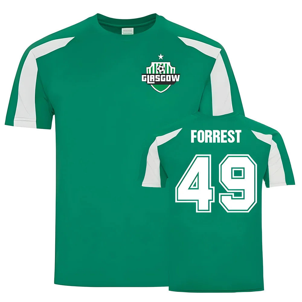 James Forrest Celtic Sports Training Jersey (Green)_1