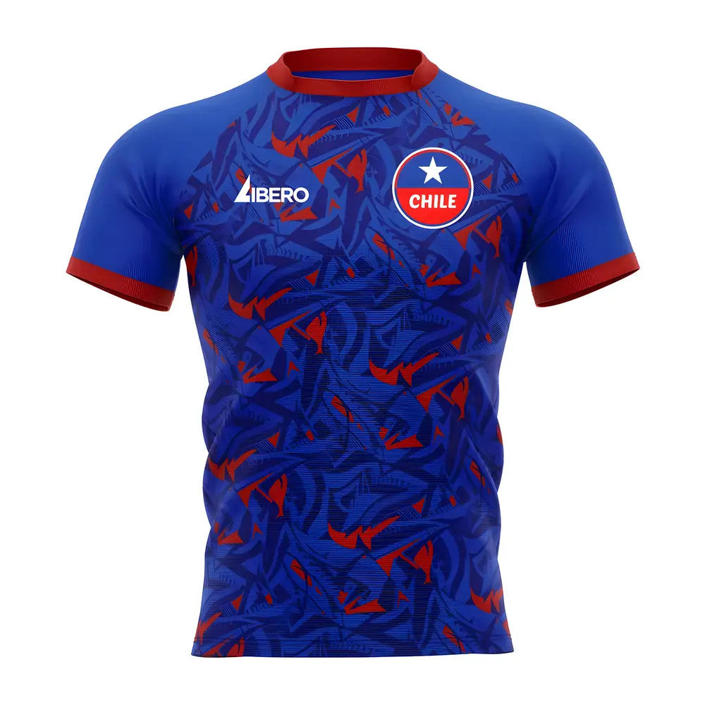 2025-2026 Chile Home Rugby Concept Shirt Little Boys_0