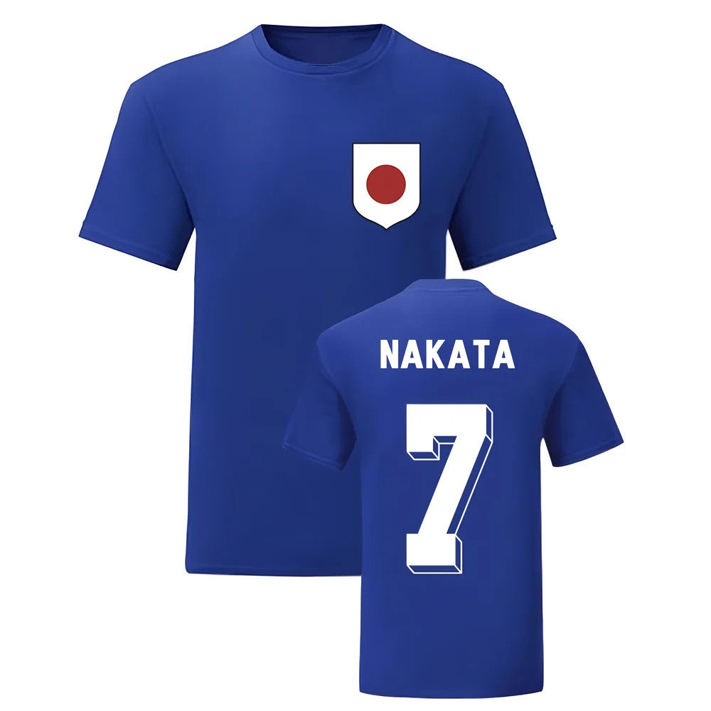Hidetoshi Nakata Japan National Hero Tee (Blue)_1
