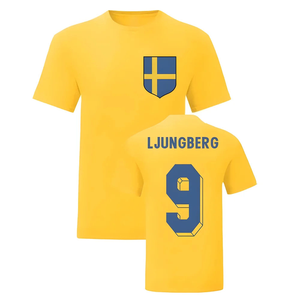 Freddie Ljungberg Sweden National Hero Tee (Yellow)_1