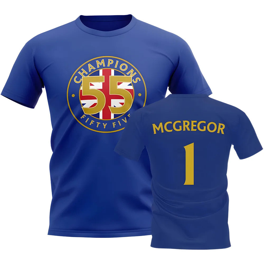 Allan McGregor 55 Times Champions T-Shirt (Blue)_1