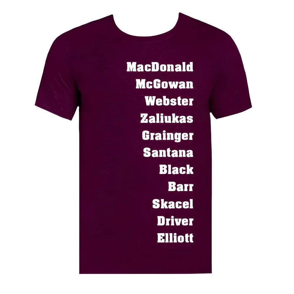 Hearts Favourite XI Tee (Maroon)_0