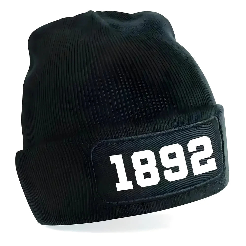 Newcastle 1892 Football Beanie Hat (Black)_1