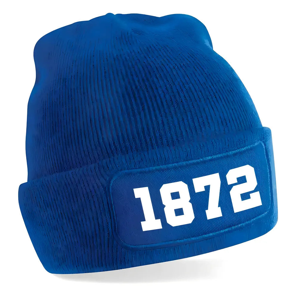 Glasgow 1872 Football Beanie Hat (Blue)_1