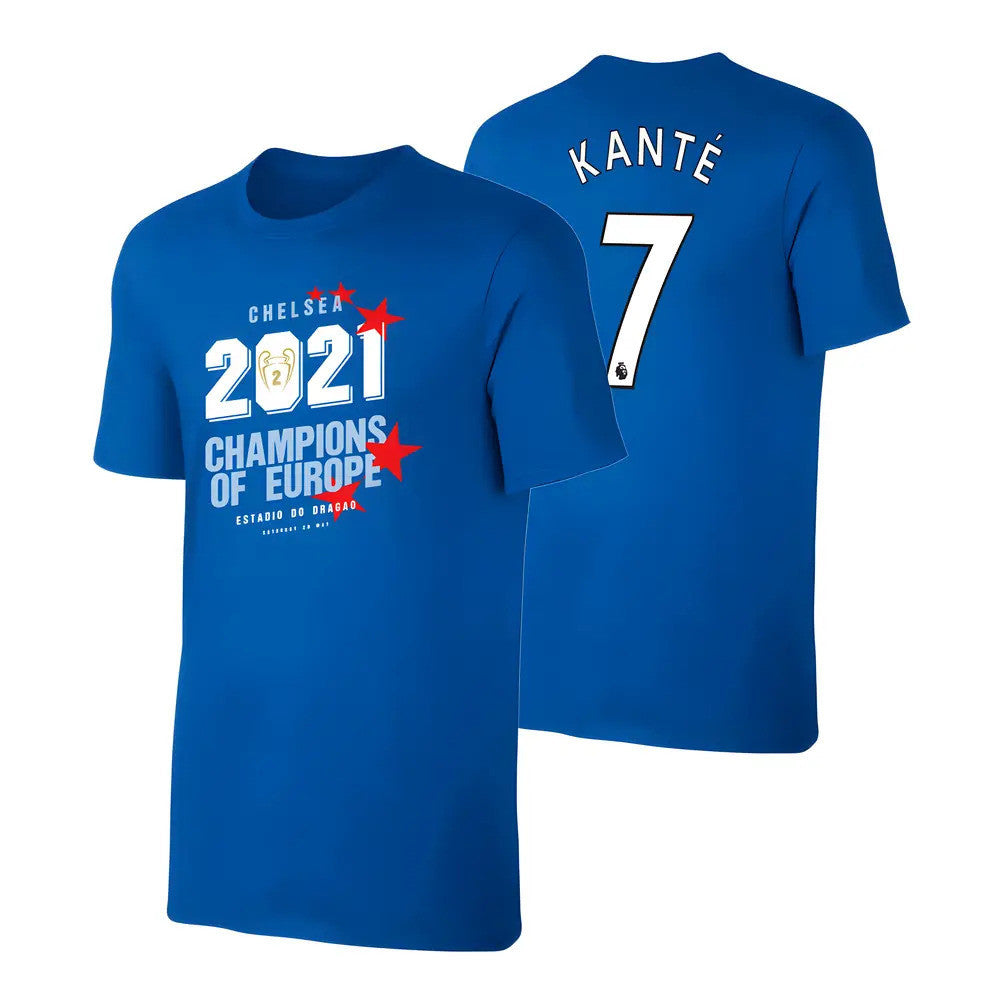 Chelsea CHAMPIONS OF EUROPE 2021 (Kante 7) Blue_1