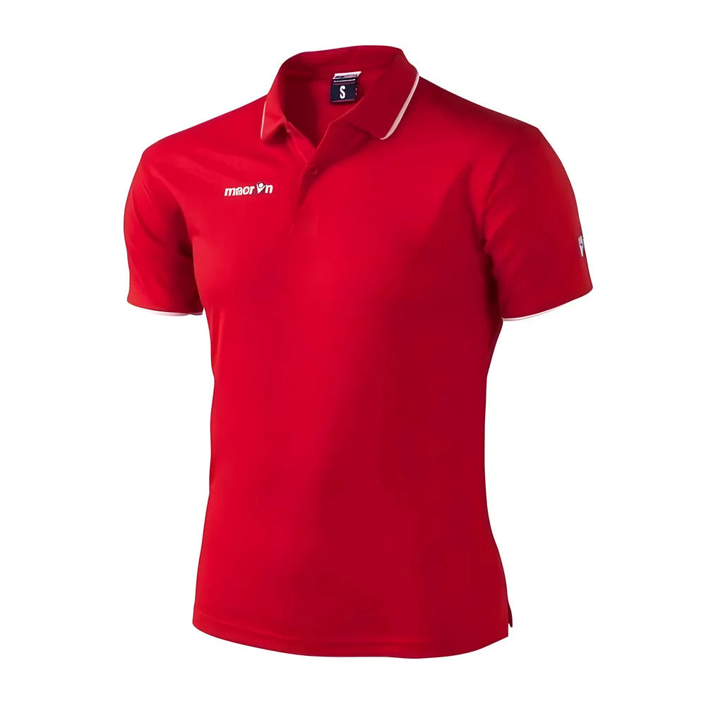 Macron Draco Polo Shirt (red)_0