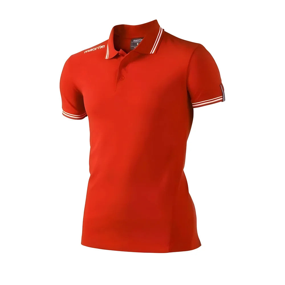Macron Loira Polo Shirt (red)_1