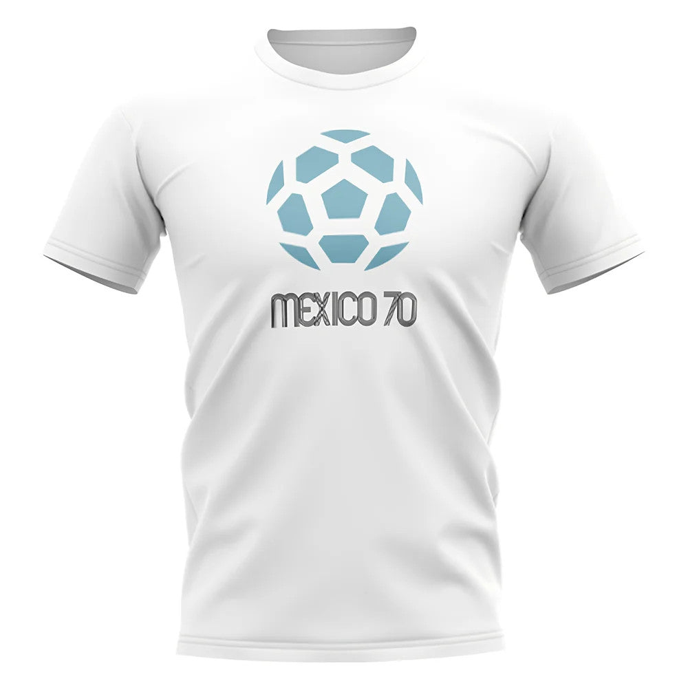 Mexico 1970 World Cup T-Shirt (White)_1