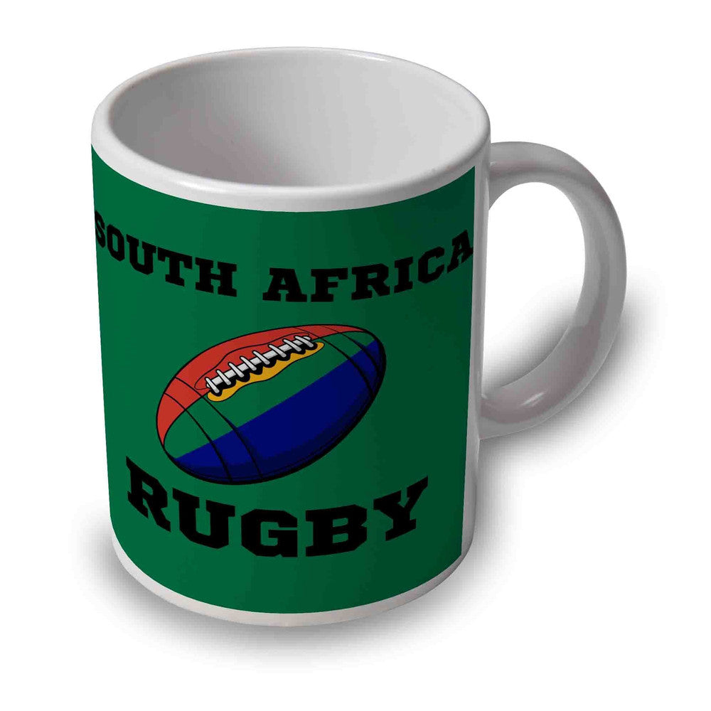 South Africa Rugby Ball Mug (Green)_0