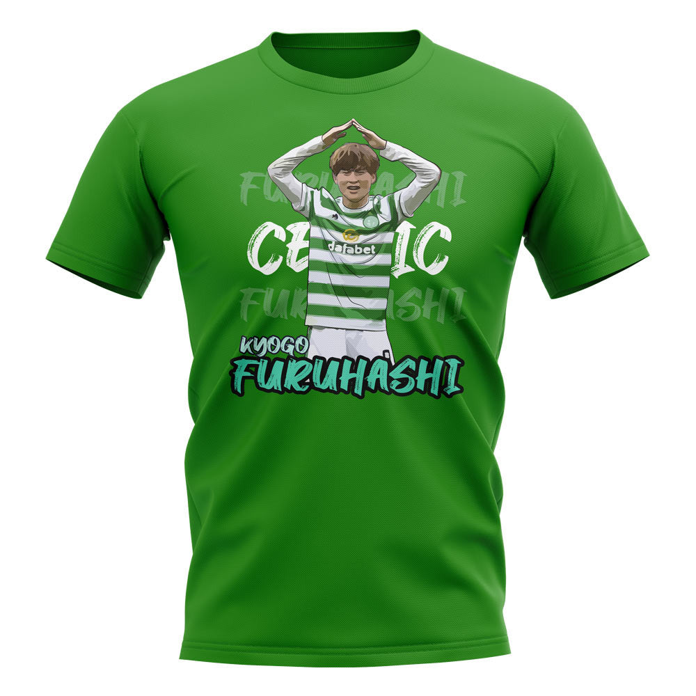 Kyogo Furuhashi Graphic Player Tee (Green)_1