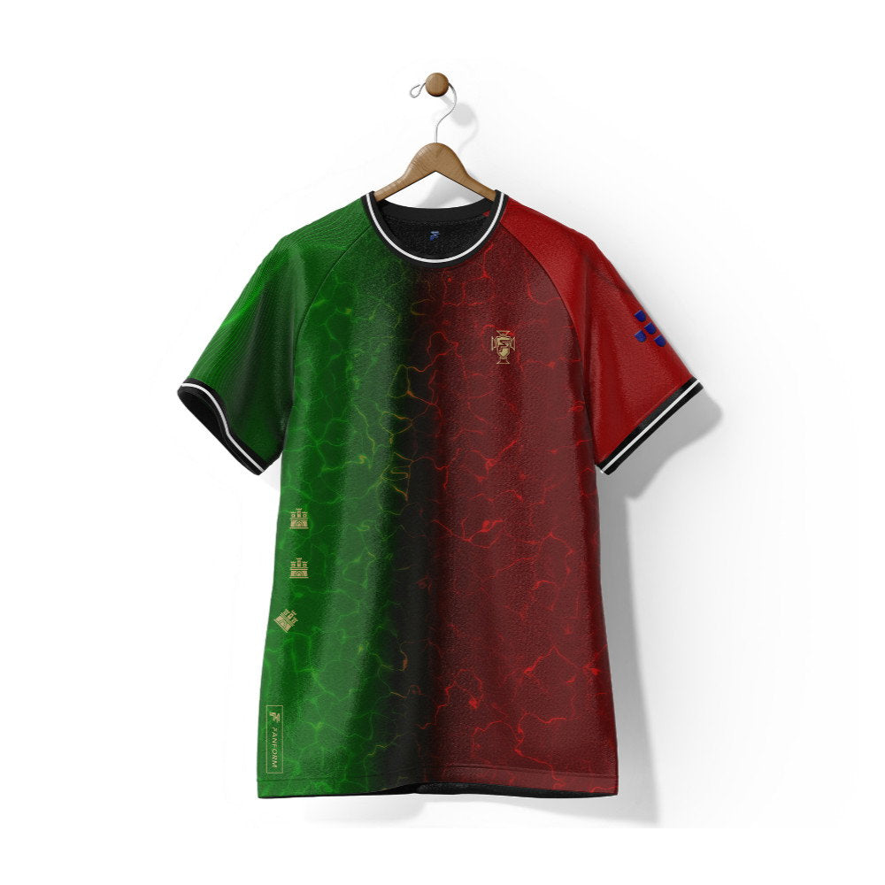 Portugal Lusitanos Home Supporter Jersey Adult Short Sleeve (Joao Felix 11)_2
