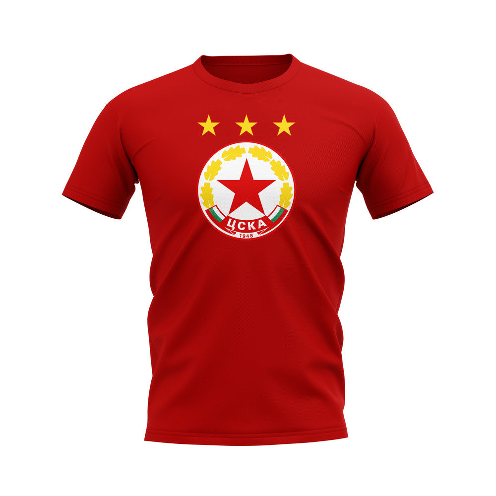 CSKA Sofia Logo T-Shirt (Red)_1