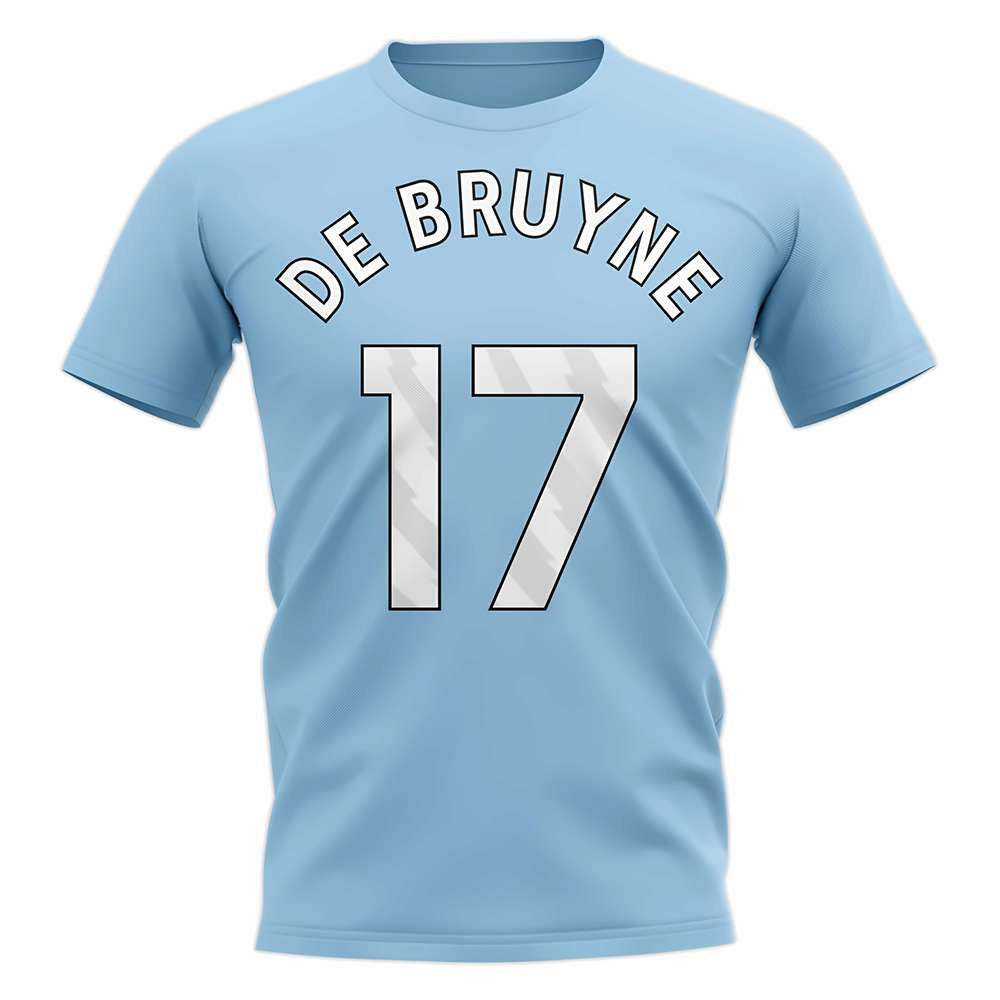Kevin de Bruyne Man City Hero T-shirt (Blue)_1