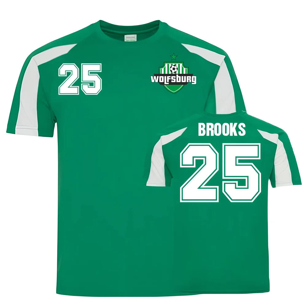 John Brooks VfL Wolfsburg Sports Training Jersey (Green)_1