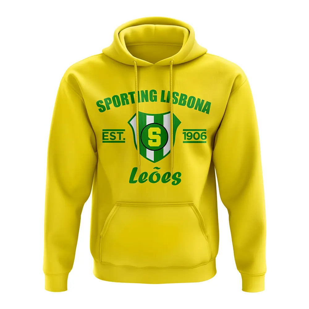 Sporting Lisbon Established Hoody (Yellow)_0