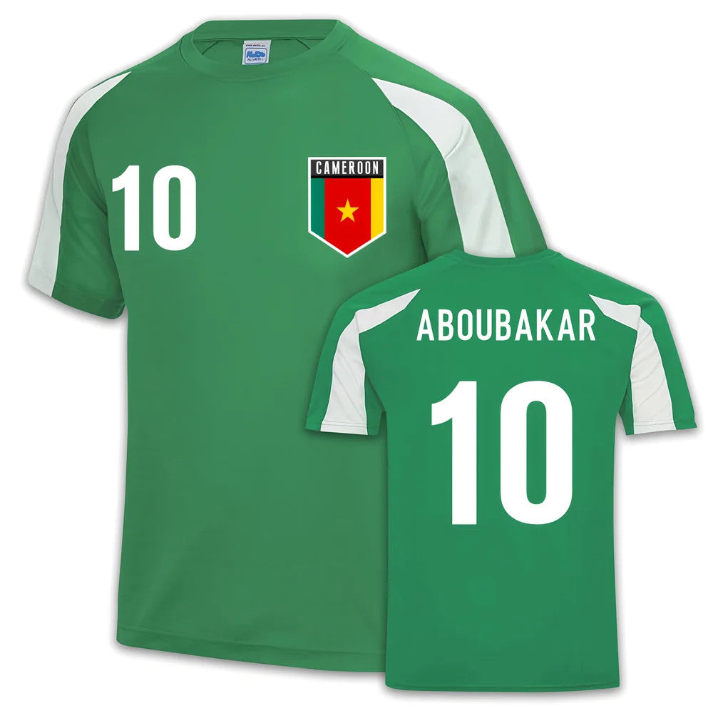 Cameroon Sports Training Jersey (Vincent Aboubakar 10)_1