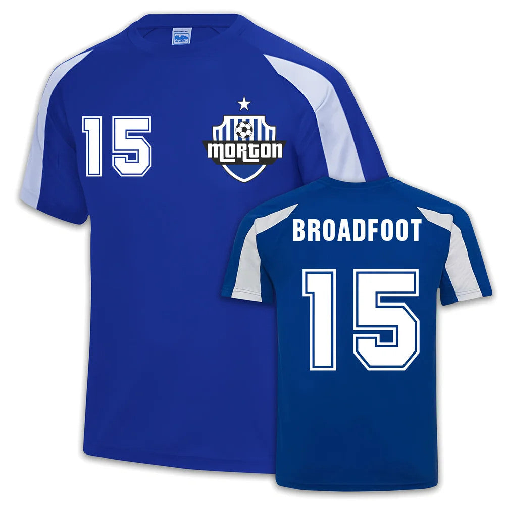 Morton Sports training Jersey (Kirk Broadfoot 15)_0