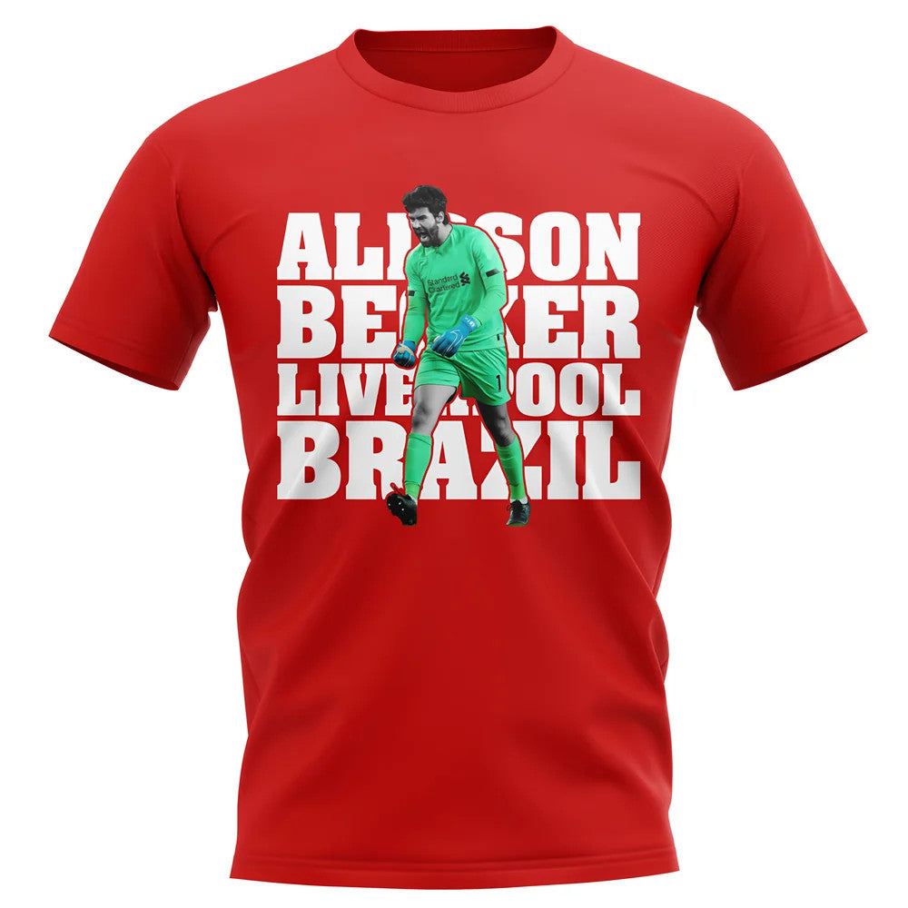 Alisson Becker Liverpool Player T-Shirt (Red)_0