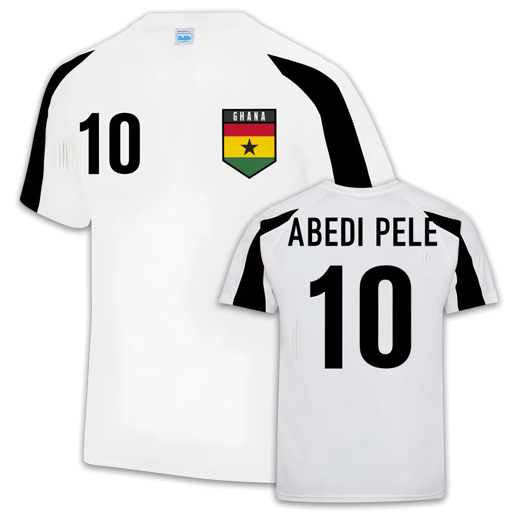 Ghana Sports Training Jersey (Abedi Pele 10)_0