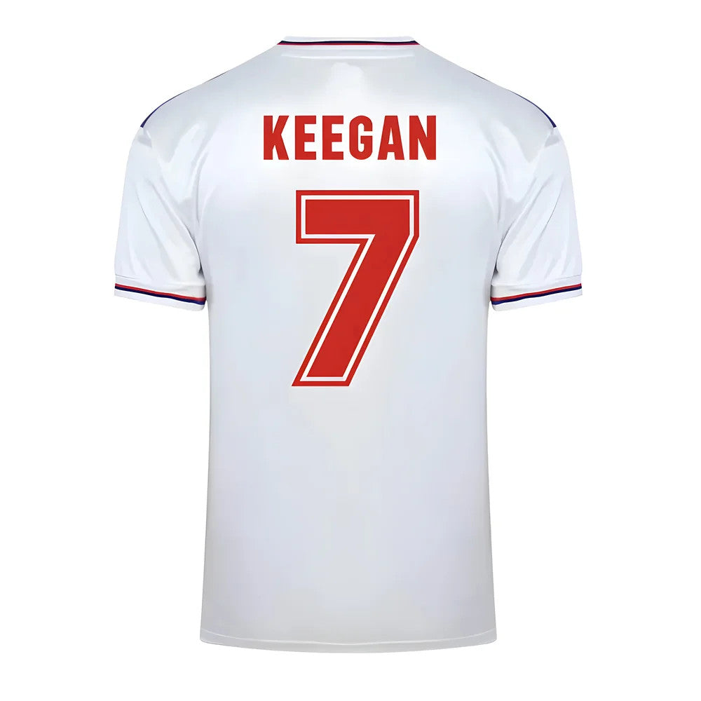 Score Draw England World Cup 1982 Home Shirt (Keegan 7)_0
