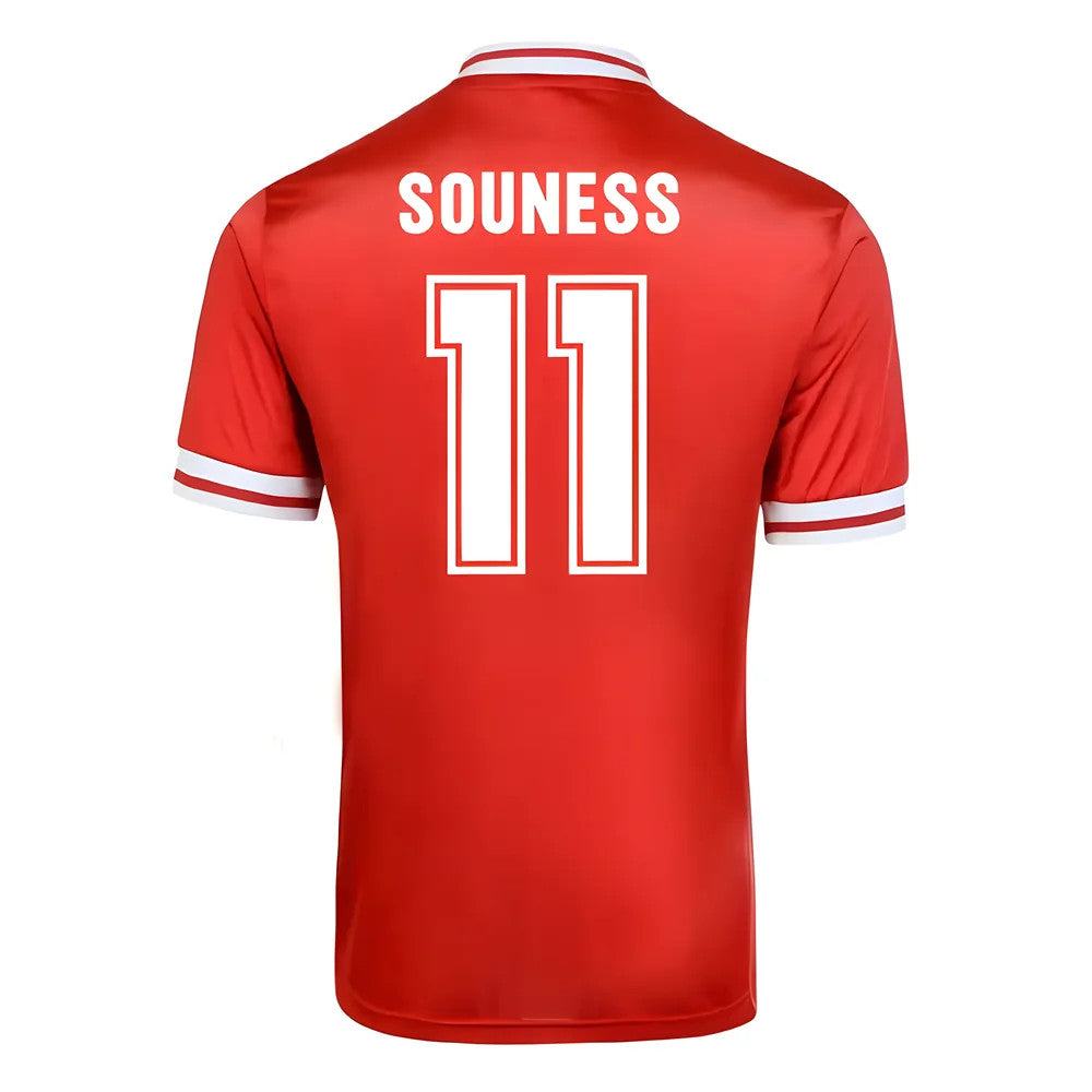 Score Draw Liverpool 1982 Home Shirt (Souness 11)_0
