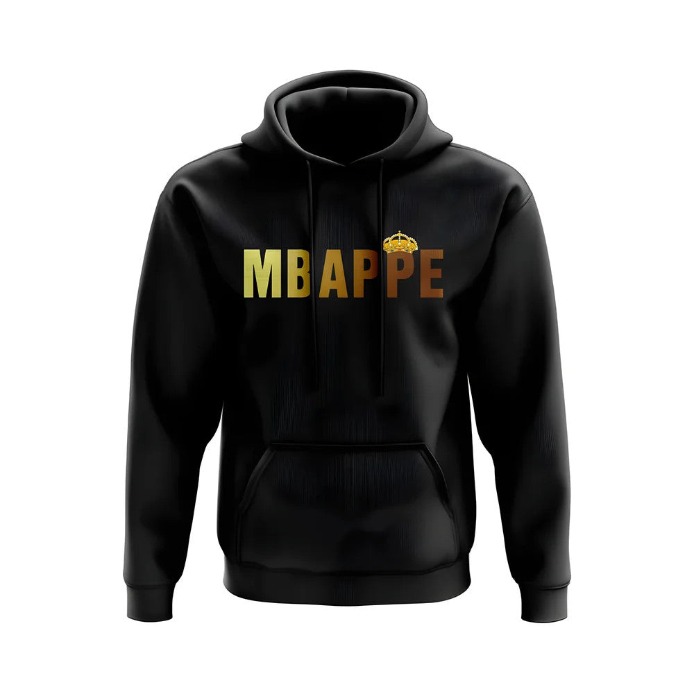 Kylian Mbappe Real Madrid Crown Hoody (Black)_1