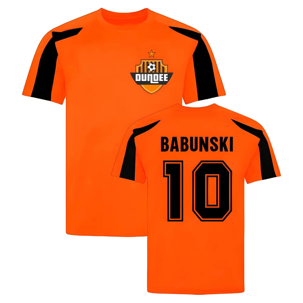 Dundee United Sports Training Jersey (David Babunski 10)_0