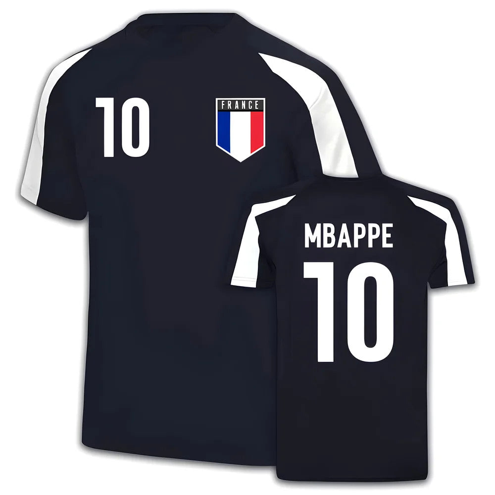 France Sports Training Jersey (Kylian Mbappe 10)_1