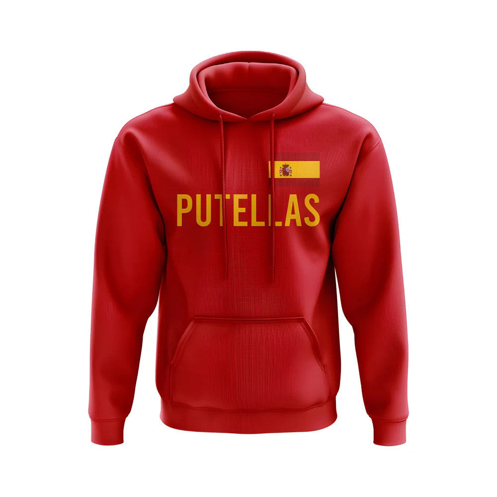 Alexia Putellas Spain Name Hoody (Red)_0
