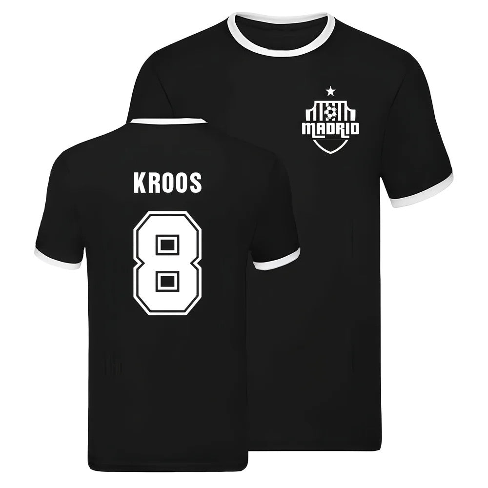 Real Madrid Ringer T-shirt (Toni Kroos 8)_1