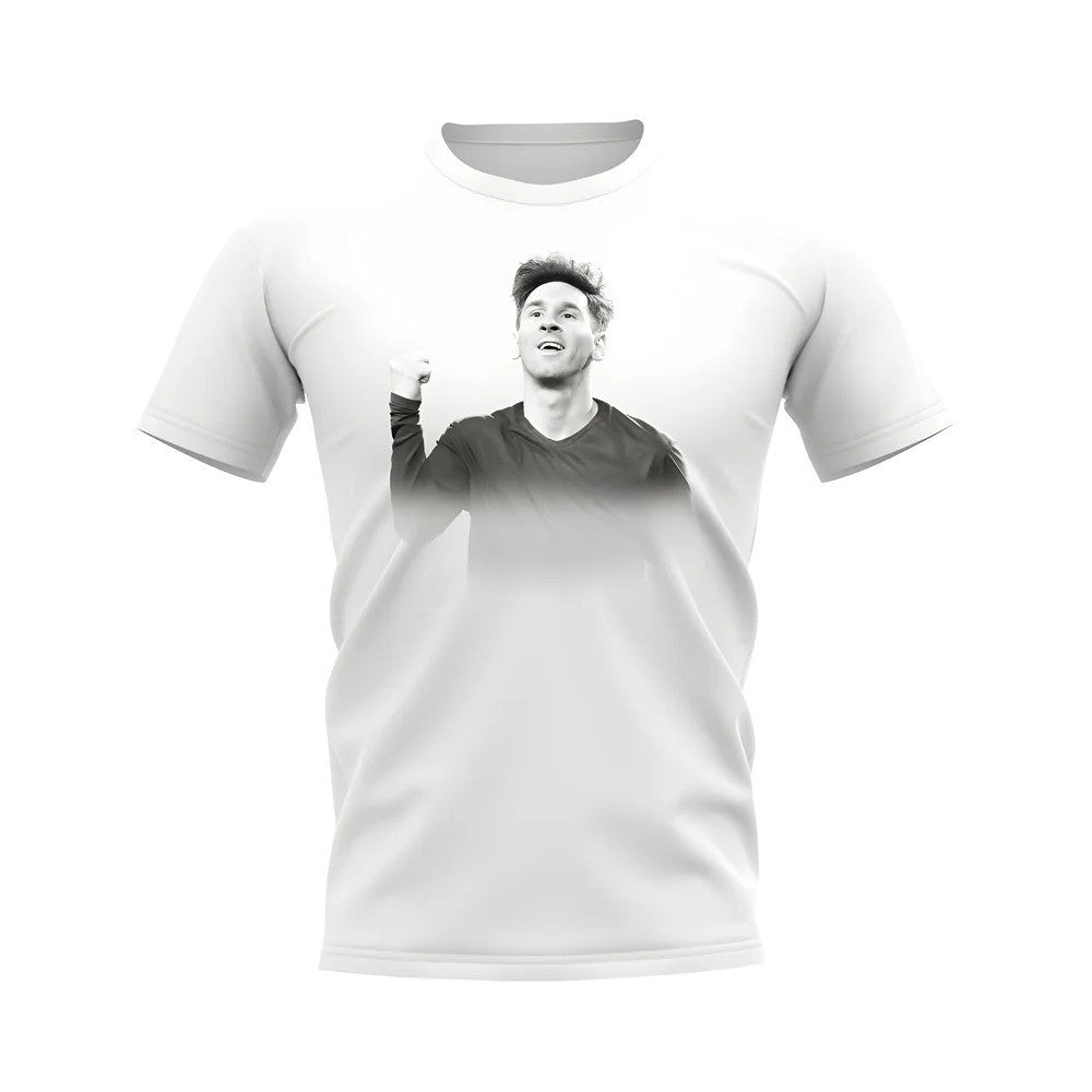 Lionel Messi Legend T-Shirt (White) (Messi 10)_4