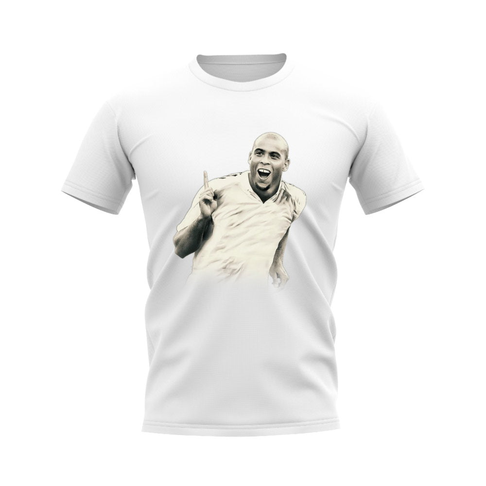 Ronaldo R9 Legend T-Shirt (White) (Ronaldo 9)_3
