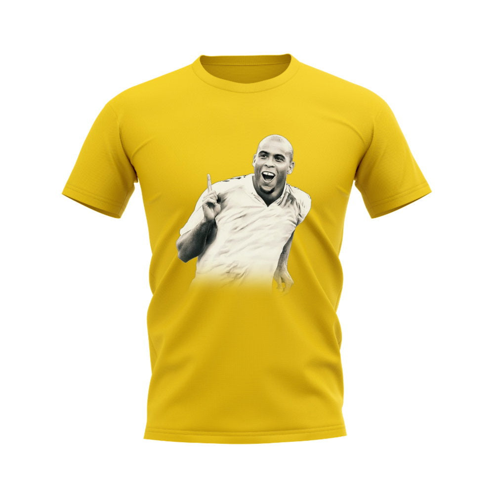 Ronaldo R9 Legend T-Shirt (Yellow) (Ronaldo 9)_3
