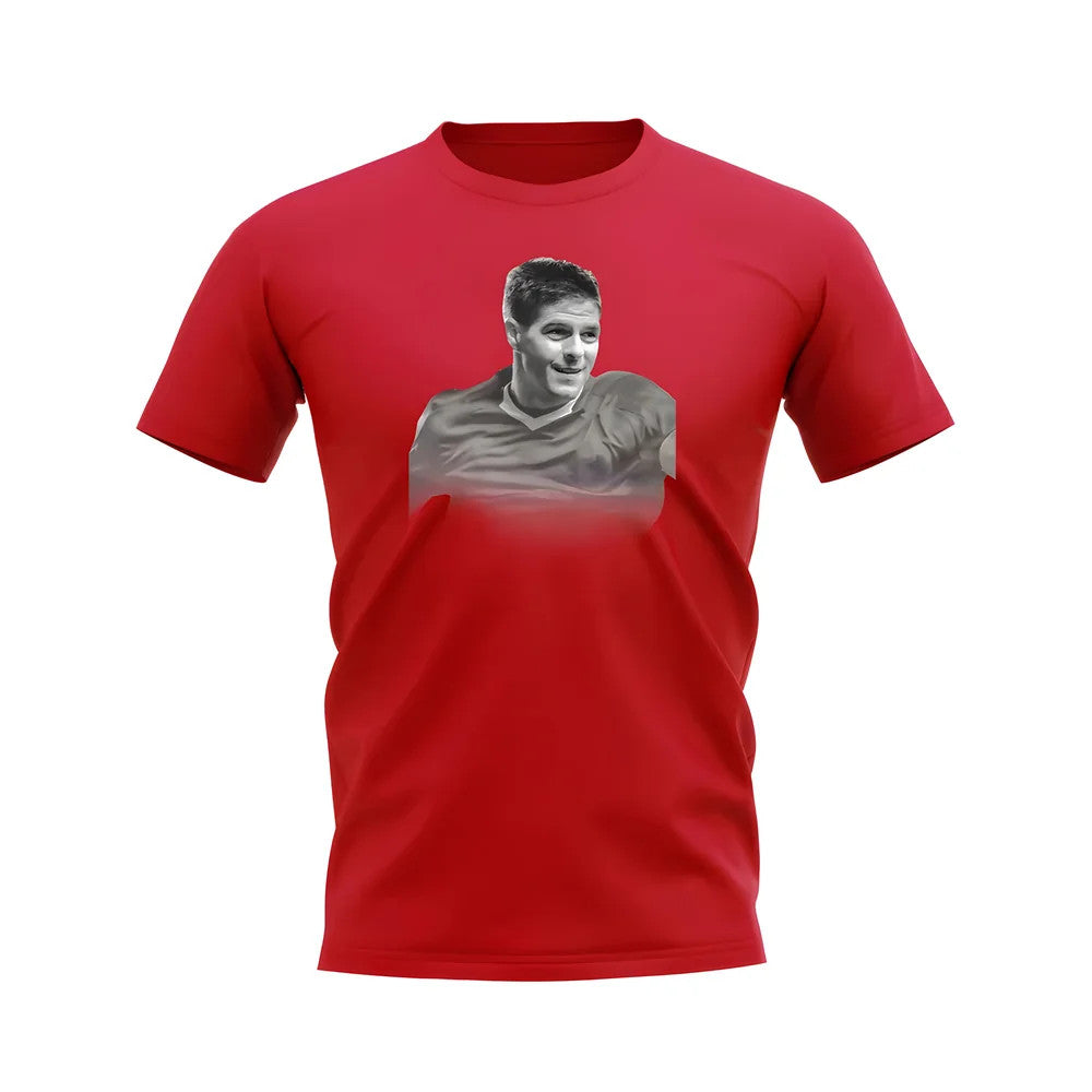 Steven Gerrard Liverpool Legend T-Shirt (Red)_1